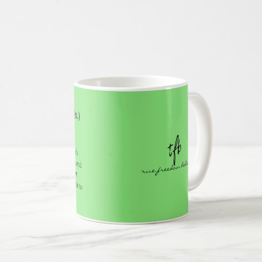 Mug Automne philippin (Devant droit)