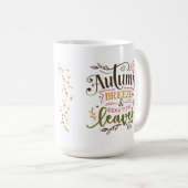 Mug Automne Rustique (Devant droit)