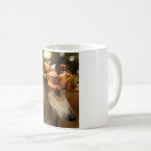 Mug Automne Saluki (Devant droit)