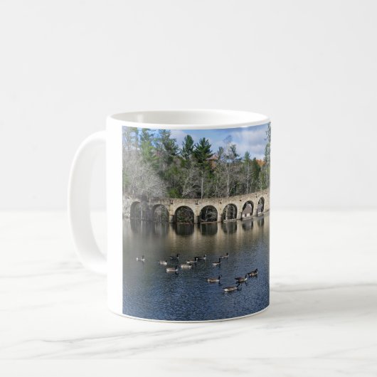 Mug Automne sur le lac Byrd (Devant gauche)