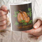 Mug Automne Sweet automne Citrouilles | Brown rustique