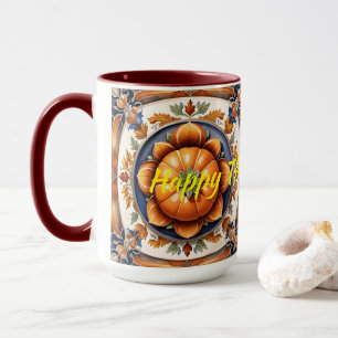 Mug Automne Thanksgiving Trendy Collection de citrouil