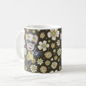 Mug Automne Vert galerie Floral par Natalie Schorr (Devant gauche)