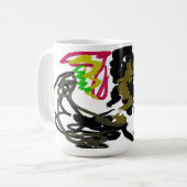 Mug Automne Wolf Tattoo (Devant gauche)