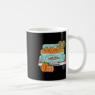 Mug Automne Y'all Camion Citrouille Tournesol Automne