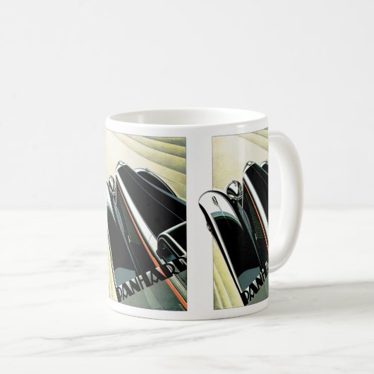 Mug Automobile Art Déco (Devant droit)