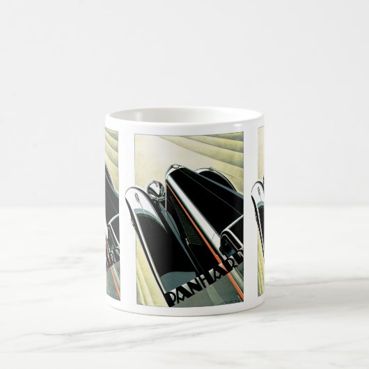 Mug Automobile Art Déco (Centre)