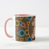 Mug Autonomisation des femmes dans les années 60 rétro (Gauche)