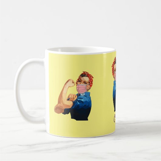 Mug Autonomisation féminine masquée Thunder_Cove (Gauche)