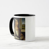 Mug Autoportrait avec des gants, 1498 (Devant gauche)