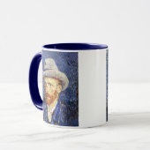 Mug Autoportrait avec le chapeau de feutre gris, (Devant gauche)