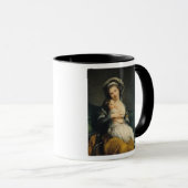 Mug Autoportrait dans un turban avec son enfant, 1786 (Devant droit)