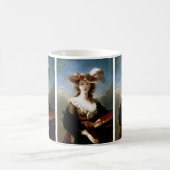 Mug Autoportrait de ~ d'Elizabeth Vigee-Le Brun (Centre)