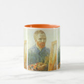 Mug Autoportrait devant l'Easel, Vincent van Gogh (Centre)