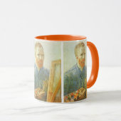 Mug Autoportrait devant l'Easel, Vincent van Gogh (Devant droit)