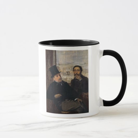 Mug Autoportrait W Evariste de Valernes d'Edgar Degas (Droite)