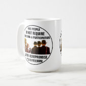 Mug Autorisation et participation (Devant gauche)