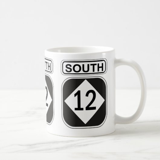 Mug Autoroute Sud 12 (Banques extérieures) (Droite)