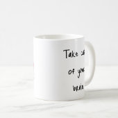 Mug Autosoins de santé mentale (Devant droit)