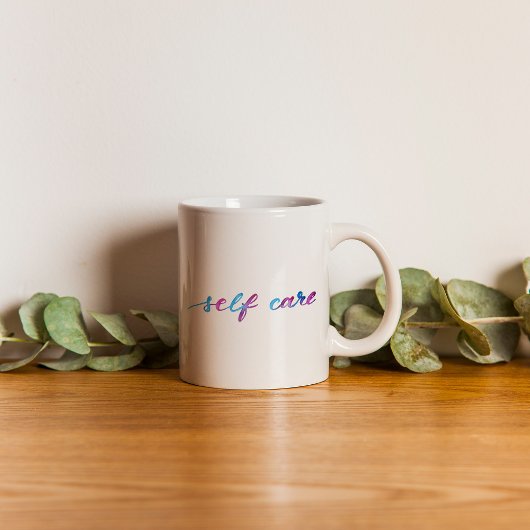 Mug Autosoins - rose et bleu