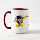 Mug Autre gothique rockabilisme Valentines (Gauche)
