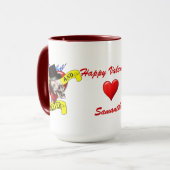 Mug Autre gothique rockabilisme Valentines (Devant gauche)