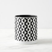 Mug Autre ZigZags - noir et blanc (Centre)