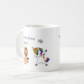 Mug Autres Agents Immobiliers Drôle Me Unicorn (Devant gauche)