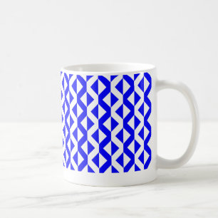 Mug Autres ZigZags - Bleu et Blanc