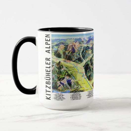 Mug " Autriche : 2021/aujourd - Kitzscène/Zillertal .. (Gauche)