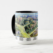 Mug " Autriche : 2021/aujourd - Kitzscène/Zillertal .. (Devant gauche)