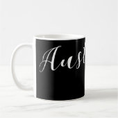 Mug Autriche Coeur Mug, Drapeau Autrien (Gauche)