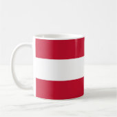 Mug Autriche Drapeau en céramique Musique (Gauche)
