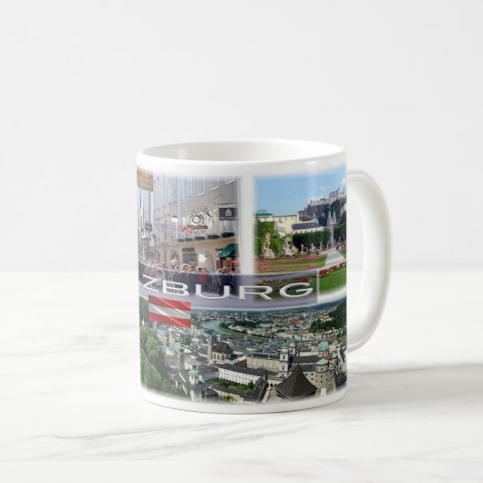 Mug Autriche - Salzbourg - (Devant droit)