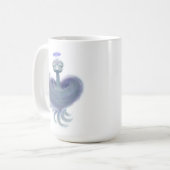Mug Autruche câlin du ciel (Devant gauche)