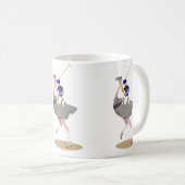 Mug Autruche de polo (Devant droit)