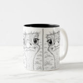 Mug Autruche Goofy (Devant droit)