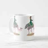 Mug Autruche occidentale de plaisir (Devant gauche)