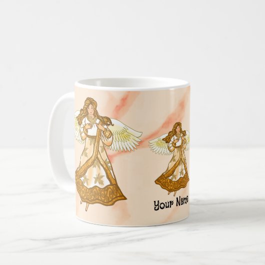 Mug Autumn Christian Angel (Devant gauche)