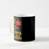 Mug Autumn Christian Thanksgiving Fall For Jesus He Ne (Devant gauche)