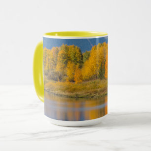 Mug Autumn Colored Aspen Trees