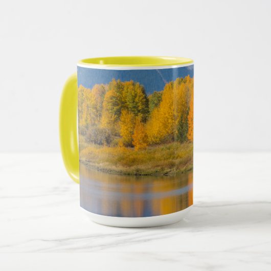 Mug Autumn Colored Aspen Trees (Devant gauche)
