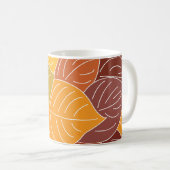 Mug Autumn Fall Leaves (Devant droit)