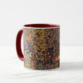 Mug AUTUMN FOREST ANIMALS Haricots, faisan, Brown Flor (Devant gauche)