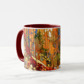 Mug Autumn Garland, art de Tom Thomson, (Devant gauche)