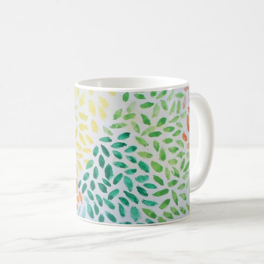 Mug Autumn leaves (Devant droit)