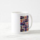 Mug Autumn Leaves Rustic Patchwork (Devant droit)