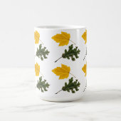 Mug Autumn Symmetry Leaf Pattern (Centre)