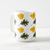 Mug Autumn Symmetry Leaf Pattern (Devant gauche)