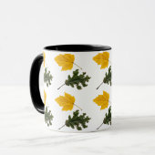Mug Autumn Symmetry Leaf Pattern (Devant gauche)